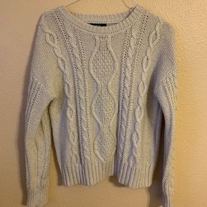 forever 21 tan knit sweater